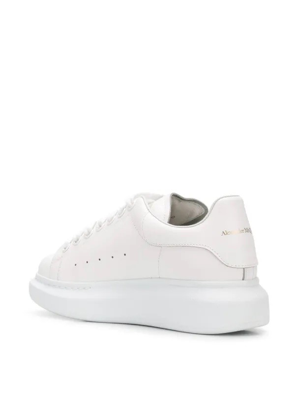 Alexander Mcqueen Beyaz Deri Sneaker