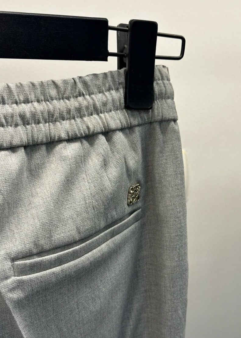 Loewe Gri Jogger Pantolon