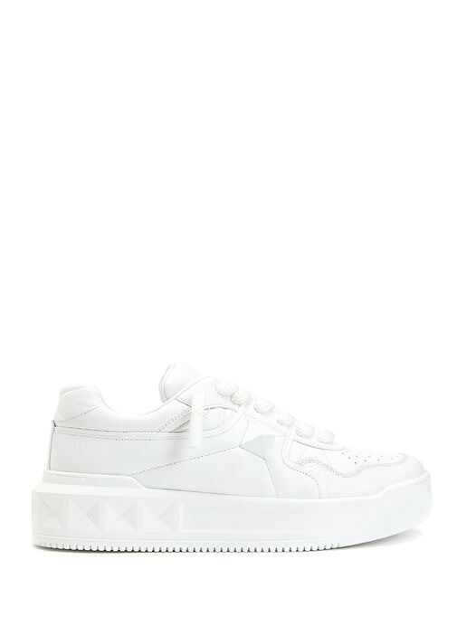 Valentino Garavani One Stud Beyaz Erkek Sneaker