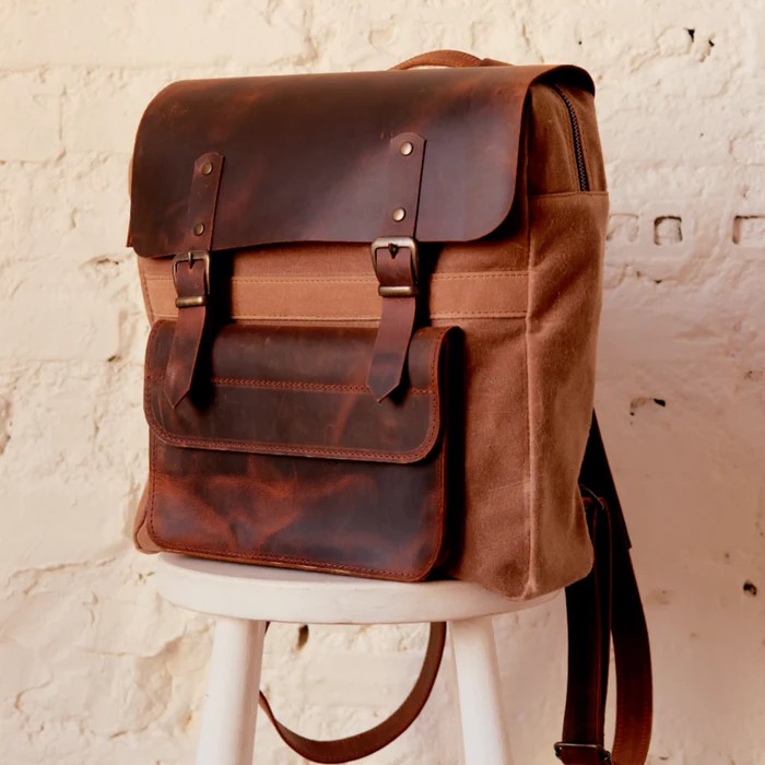 Travel Backpack Canvas Body