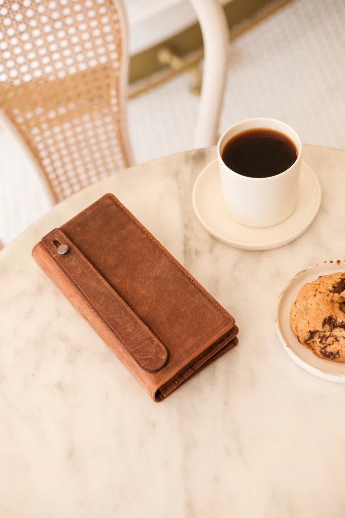 Magnetic Leather Wallet