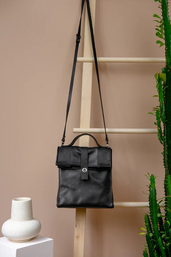 Leather Lunch Bag