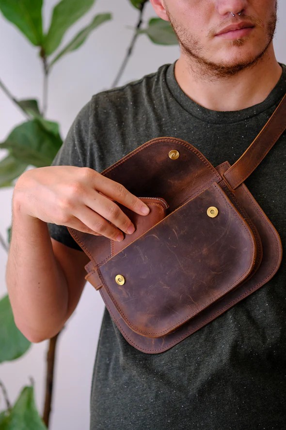 Leather Fanny Pack