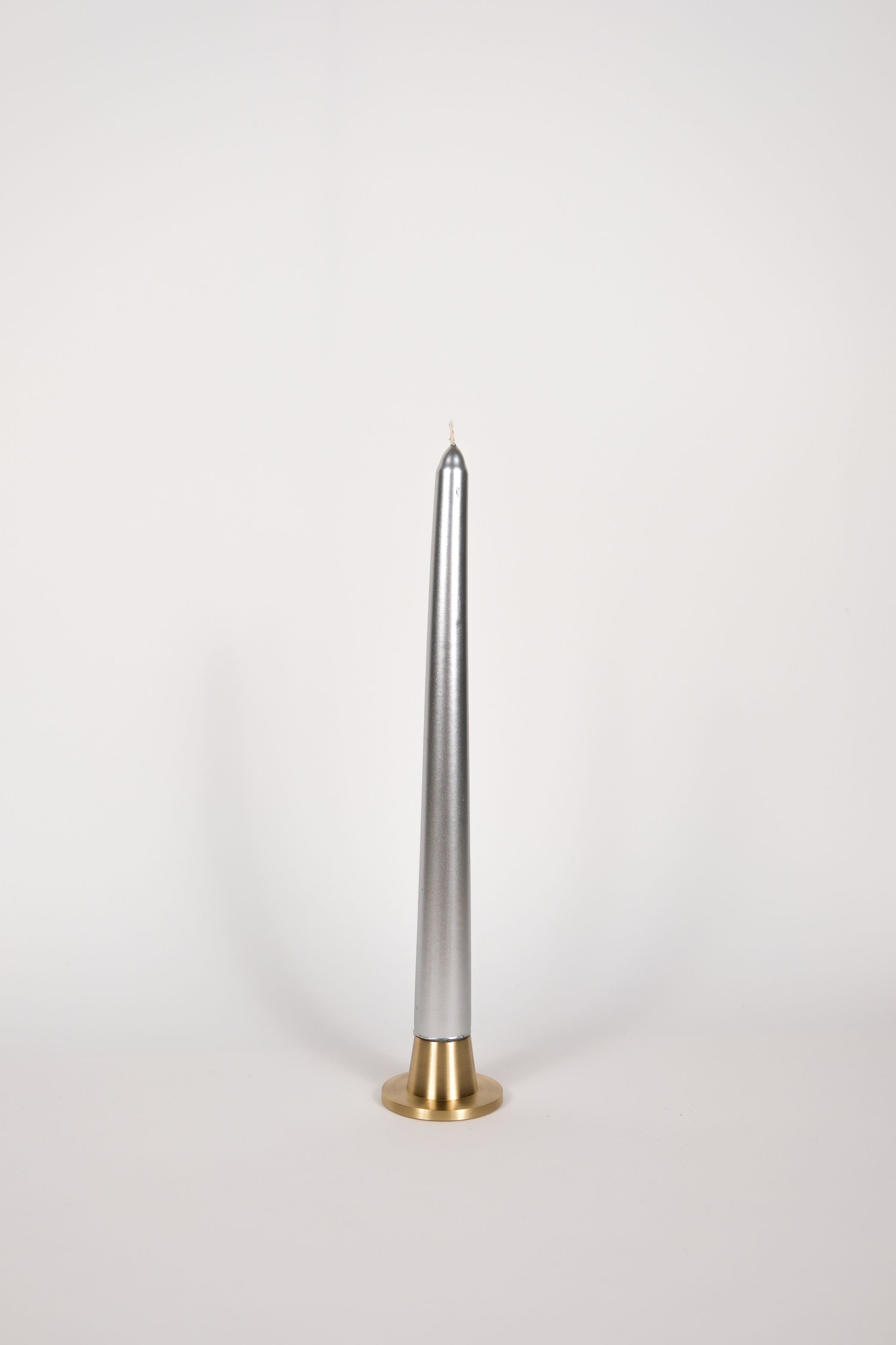 50s Dip Brass Candlestick Candle Holder