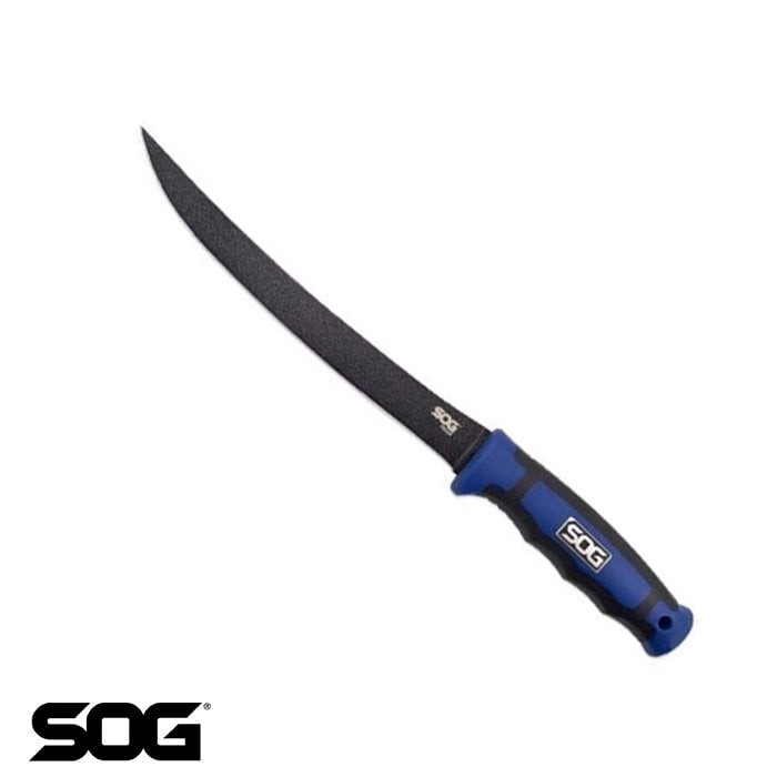 SOG FLT32K Fillet 7,5" Siyah Fileto Bıçağı