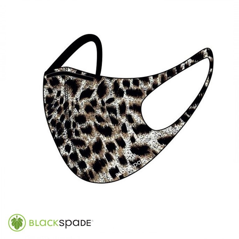 BLACKSPADE Unisex Koruyucu Maske Leopar