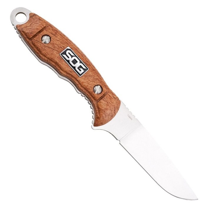 SOG HT022L Huntspoint Ahşap Saplı Avcı Bıçağı