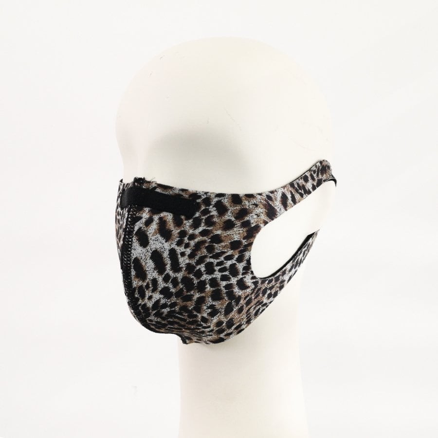 BLACKSPADE Unisex Koruyucu Maske Leopar