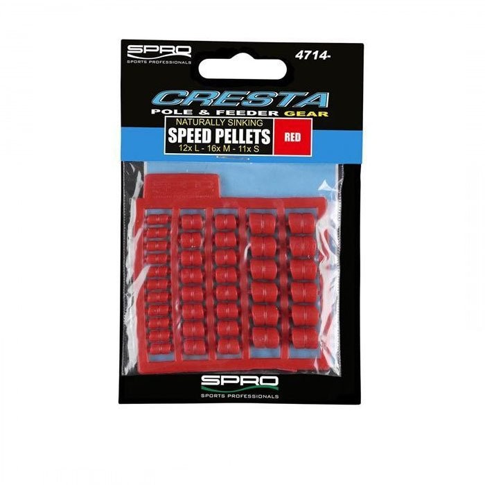 D. SPRO Cresta Speedpellet Kırmızı 12L+16M+11S