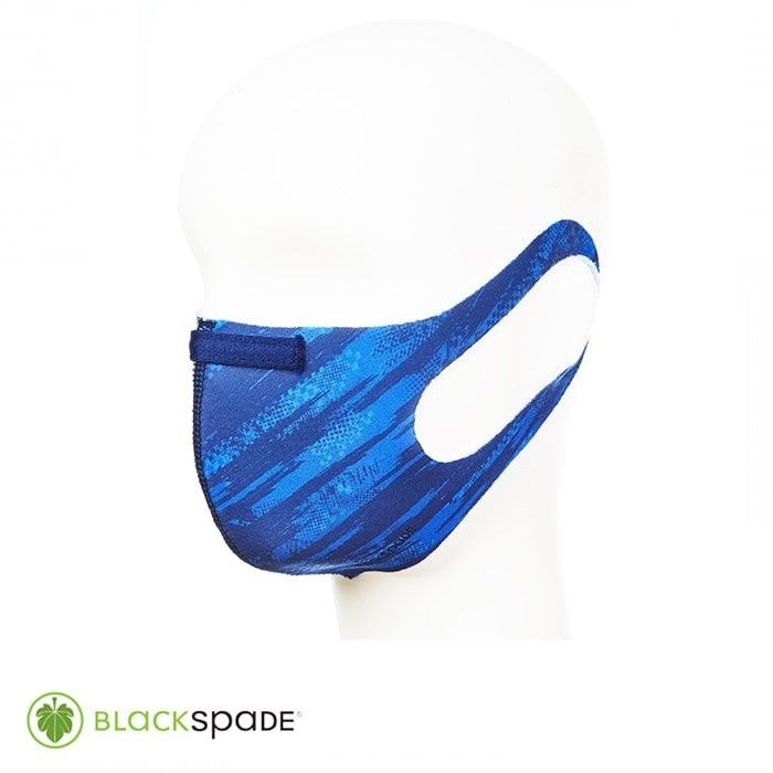 BLACKSPADE Unisex Koruyucu Maske Yarış Desen