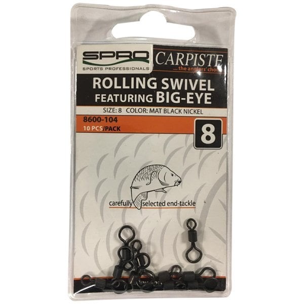 D. SPRO CRP Rolling Fırdöndü Big Eye No:8 -10 Adet