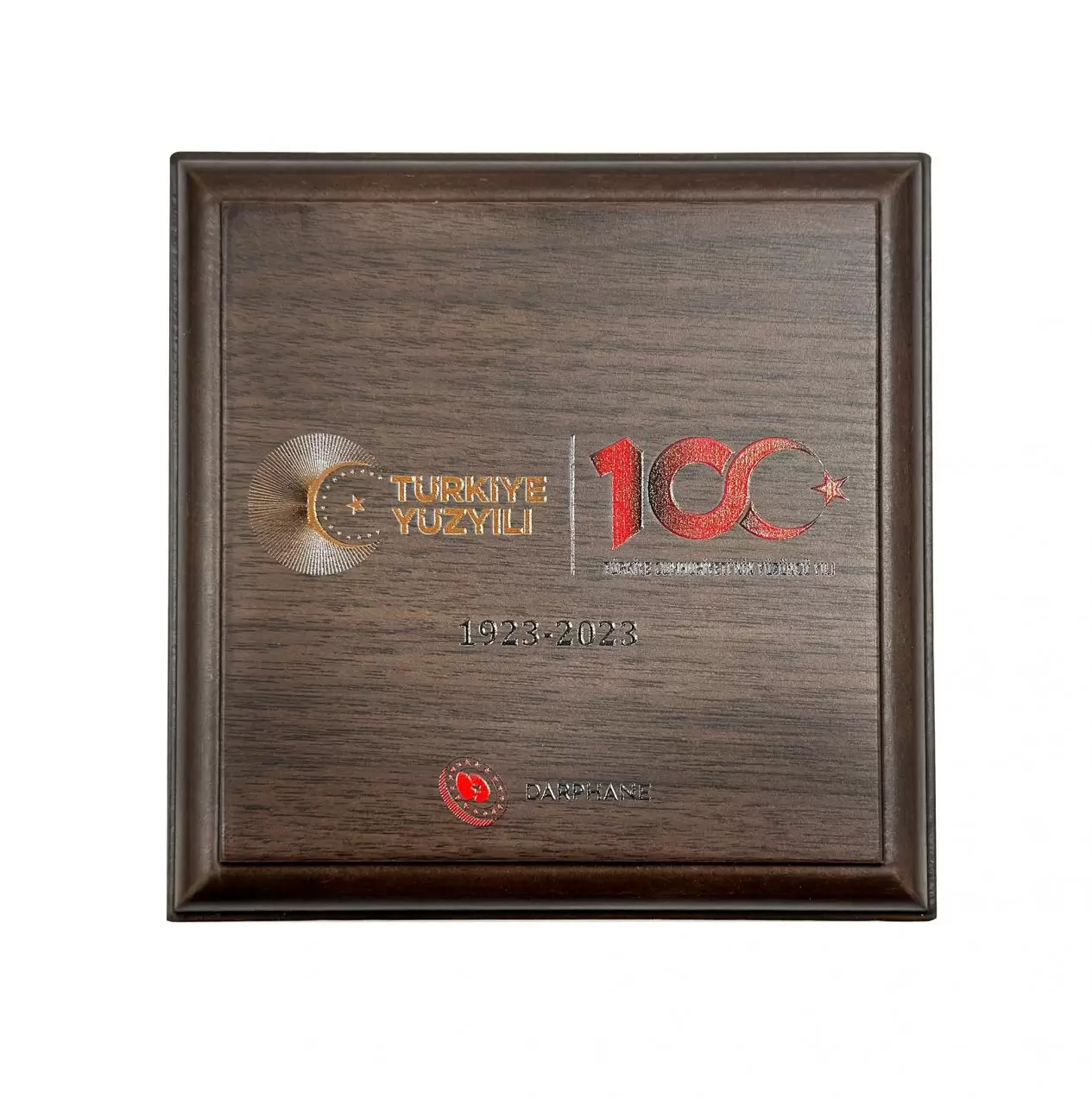 100. Yıl Ahşap Hatıra Para Kutusu