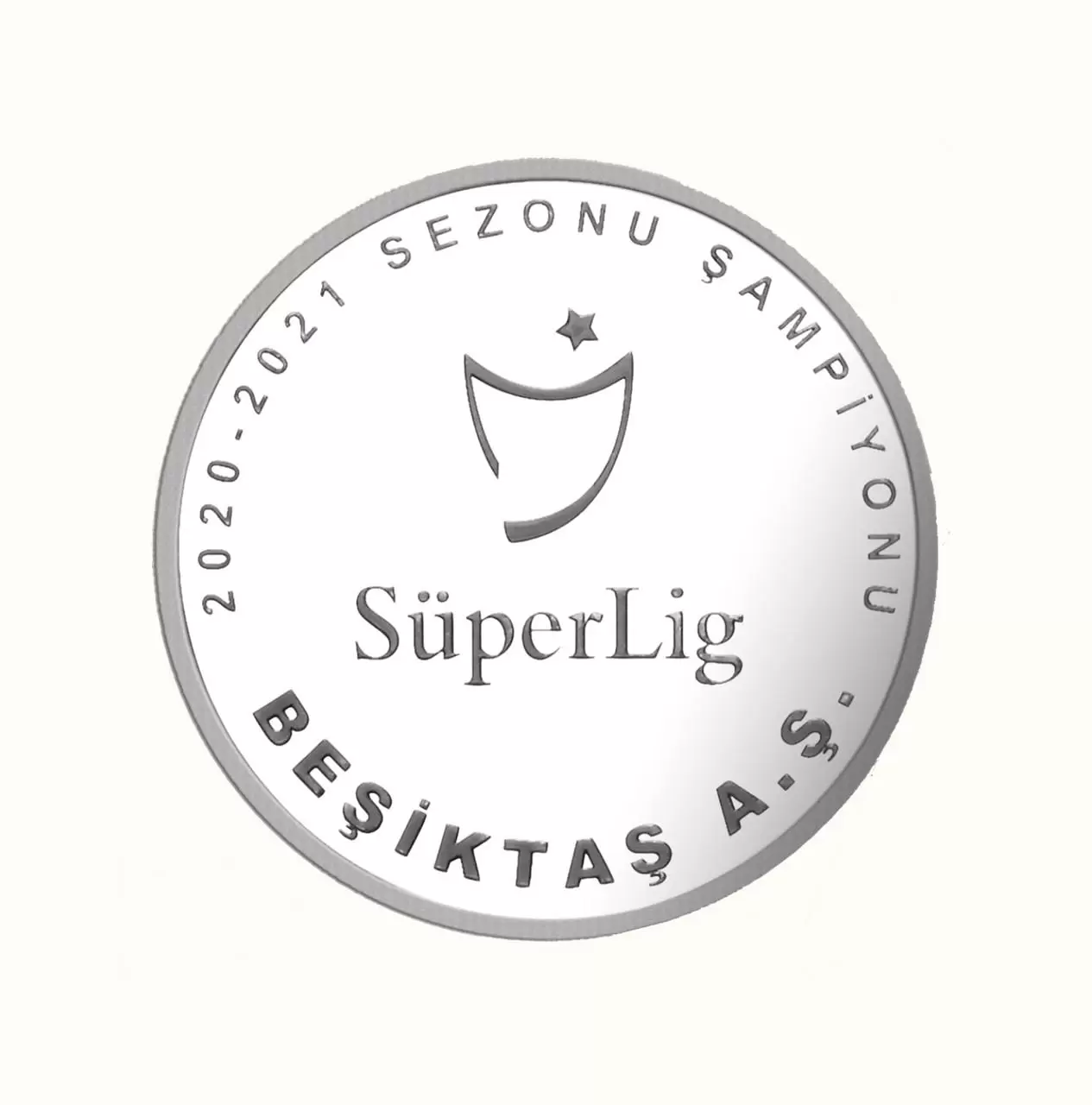 Beşiktaş 16.Şampiyonluk (Gümüş) Hatıra Parası