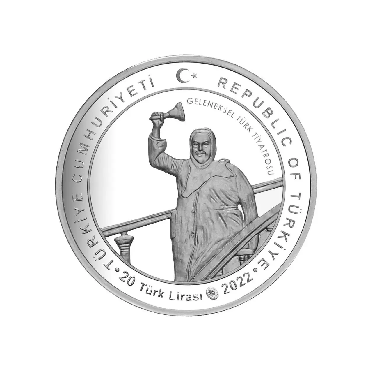 Adile Naşit Geleneksel Türk Tiyatrosu Hatıra Parası