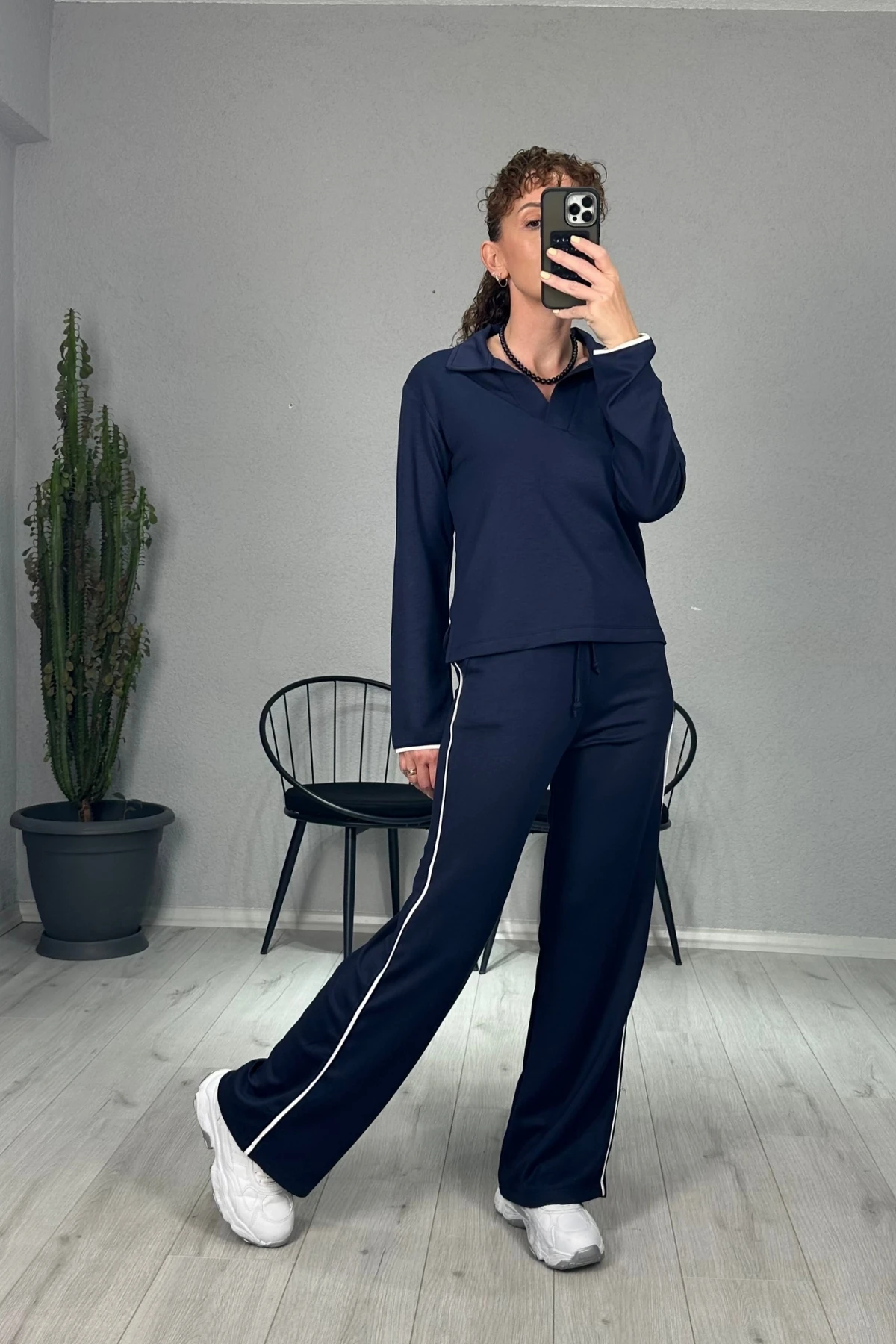 Modal Polo Yaka Eşofman Takım