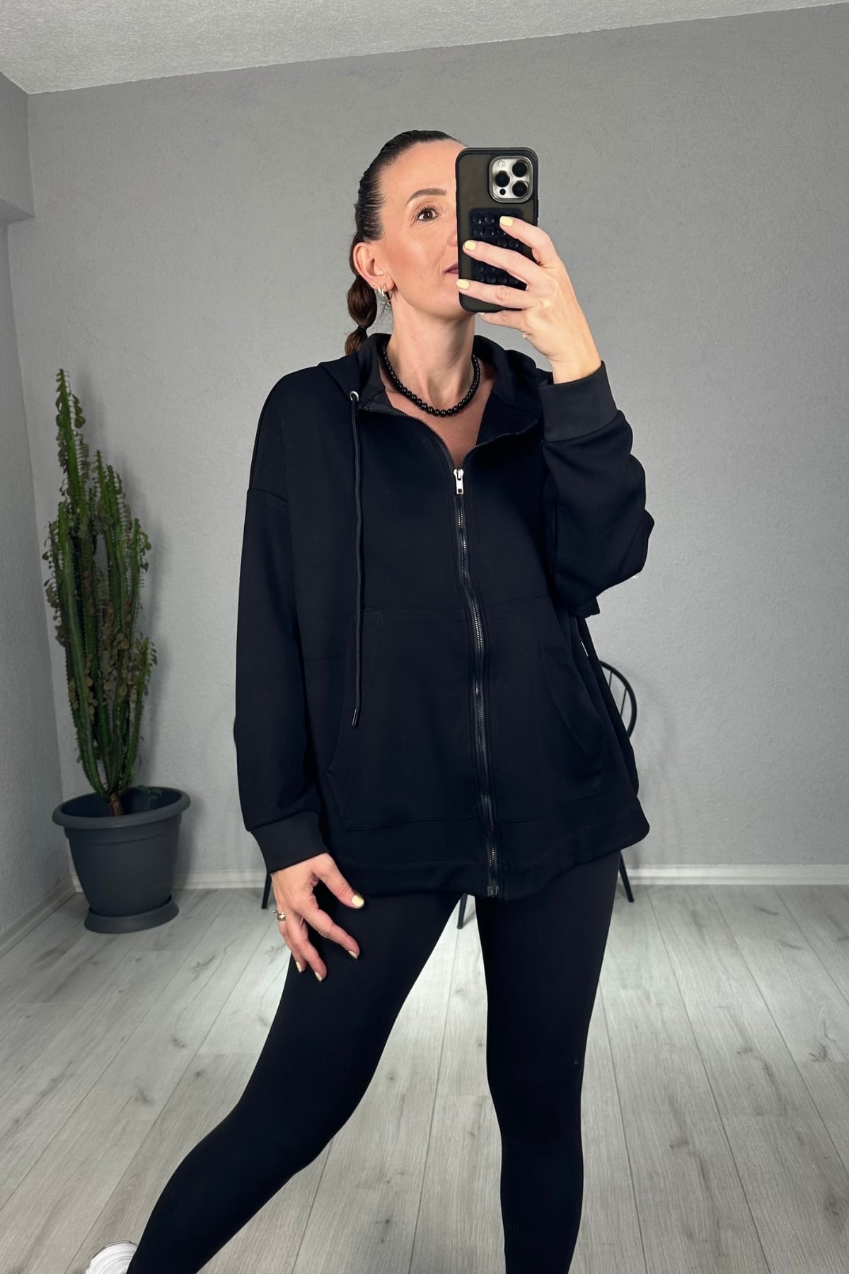 MYS Oversize Kapşonlu Sweatshirt