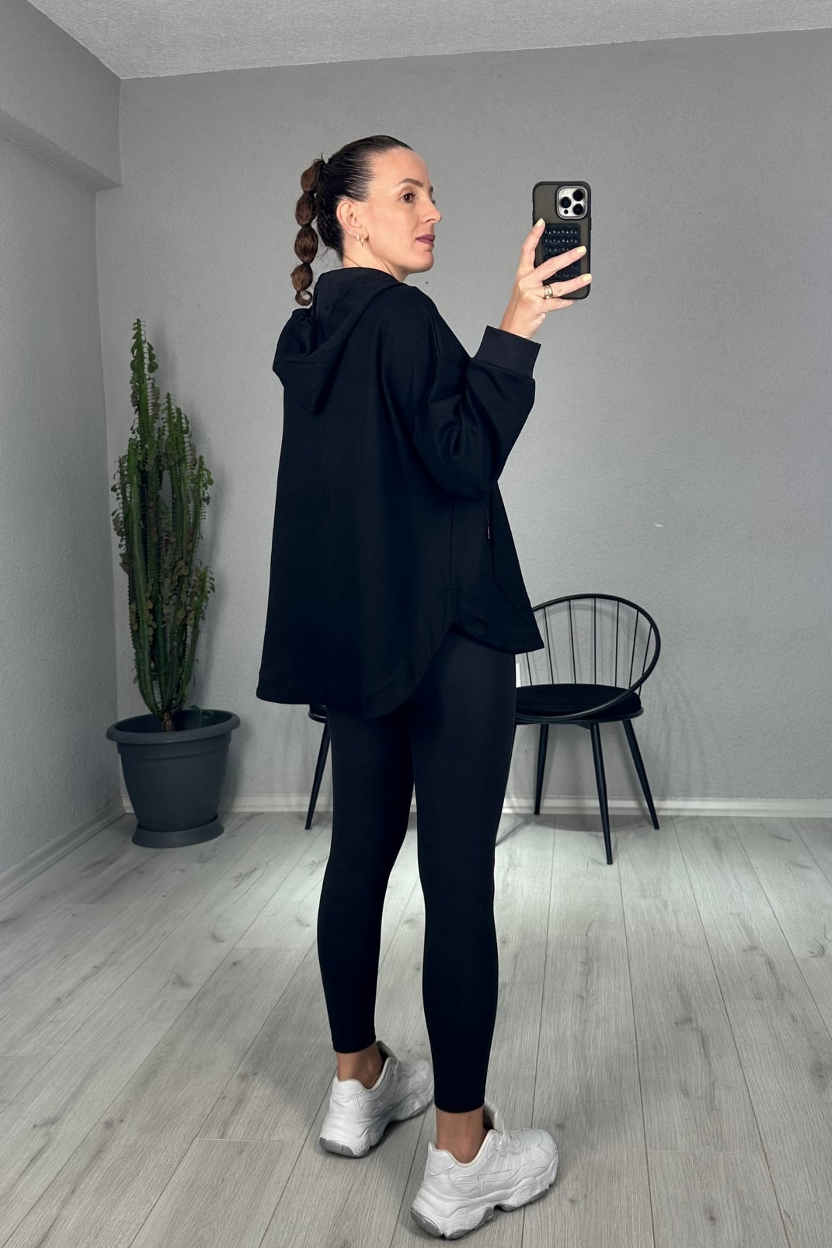 MYS Oversize Kapşonlu Sweatshirt