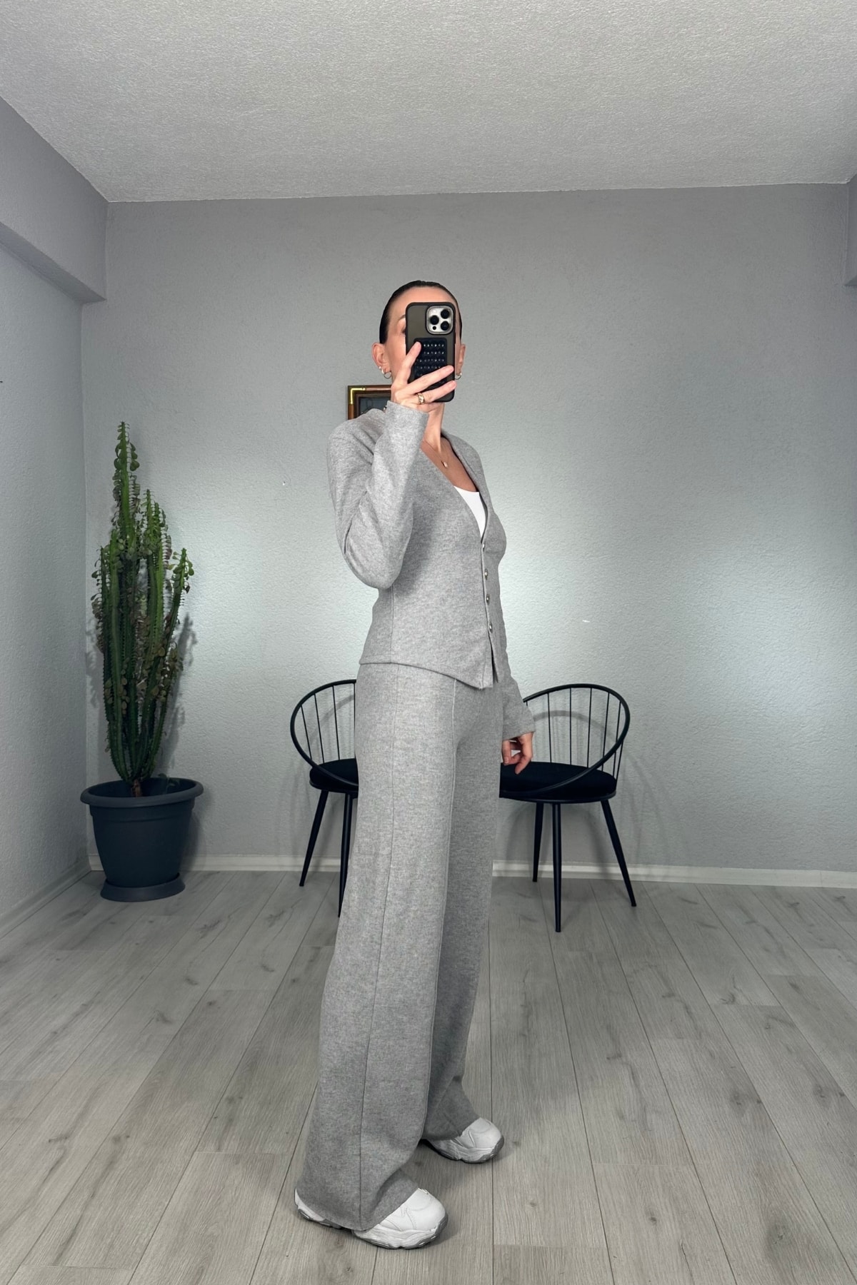 Zara Model Pantolon Hırka Takım 