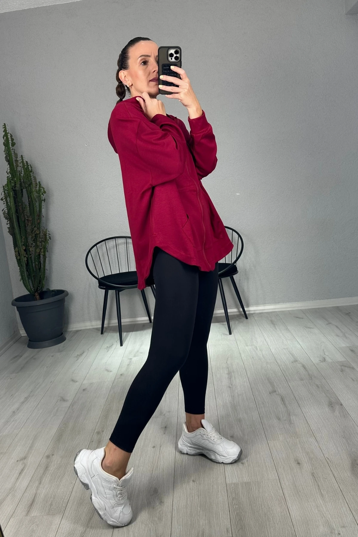 MYS Oversize Kapşonlu Sweatshirt