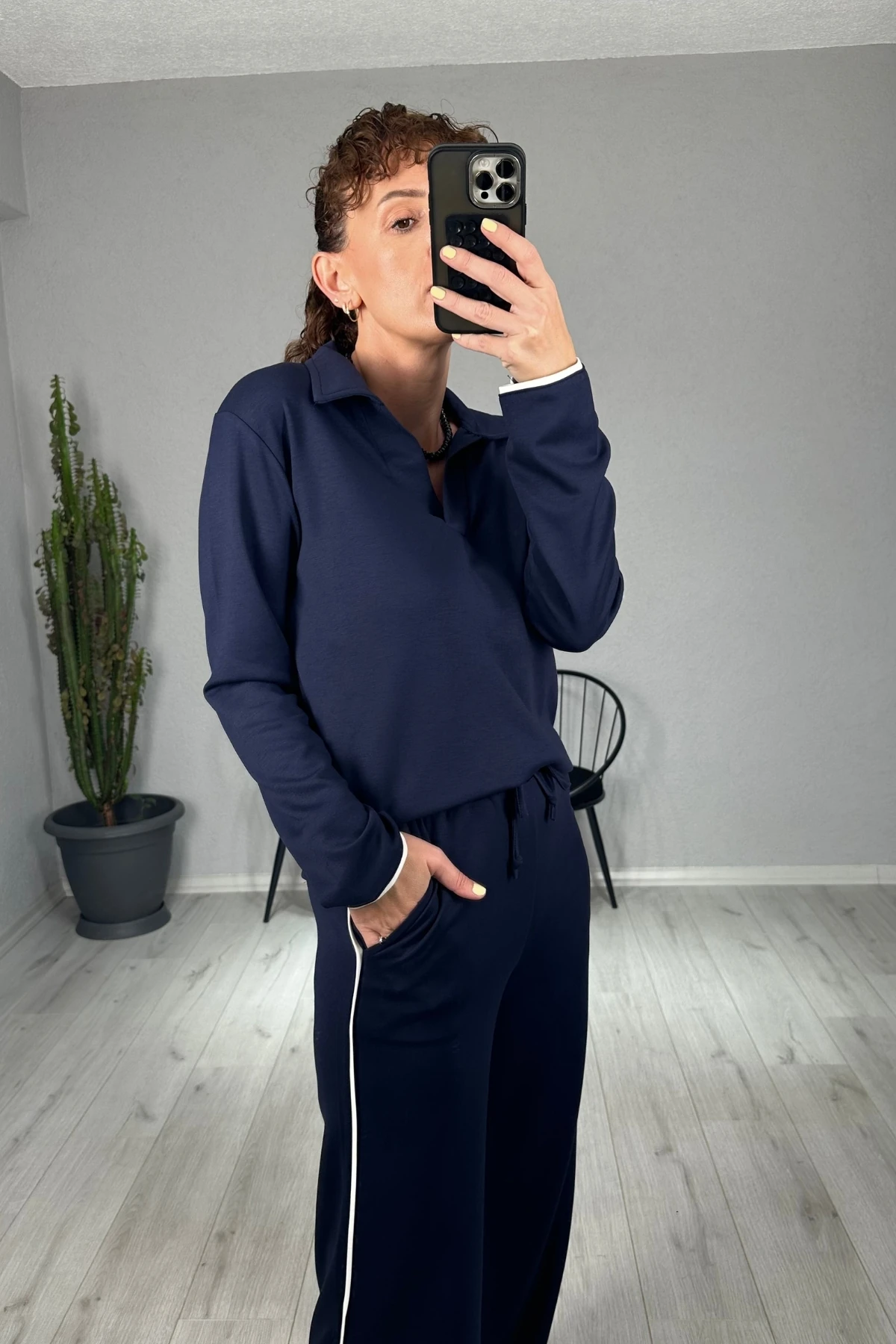 Modal Polo Yaka Eşofman Takım