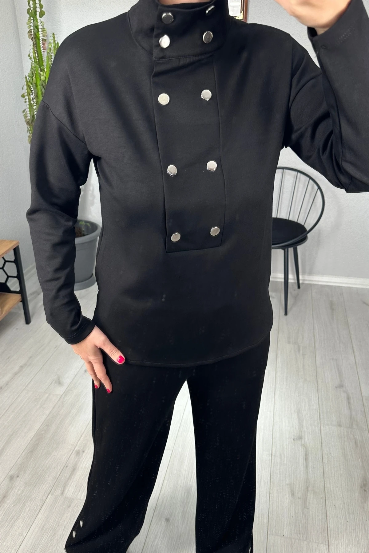 Çıtçıtlı Modal Takım