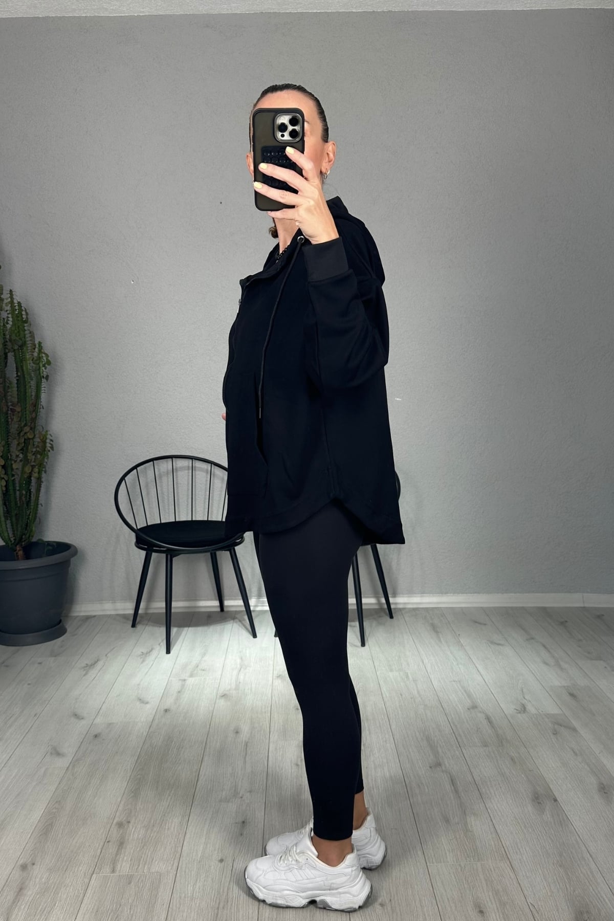MYS Oversize Kapşonlu Sweatshirt