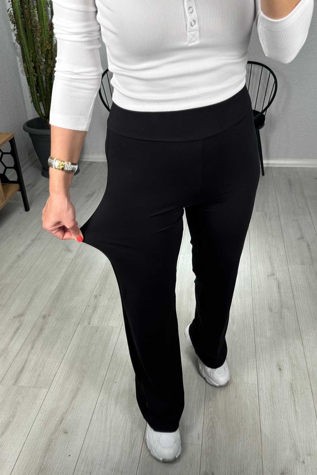 Oysh İçi Şardonlu Tayt Pantolon