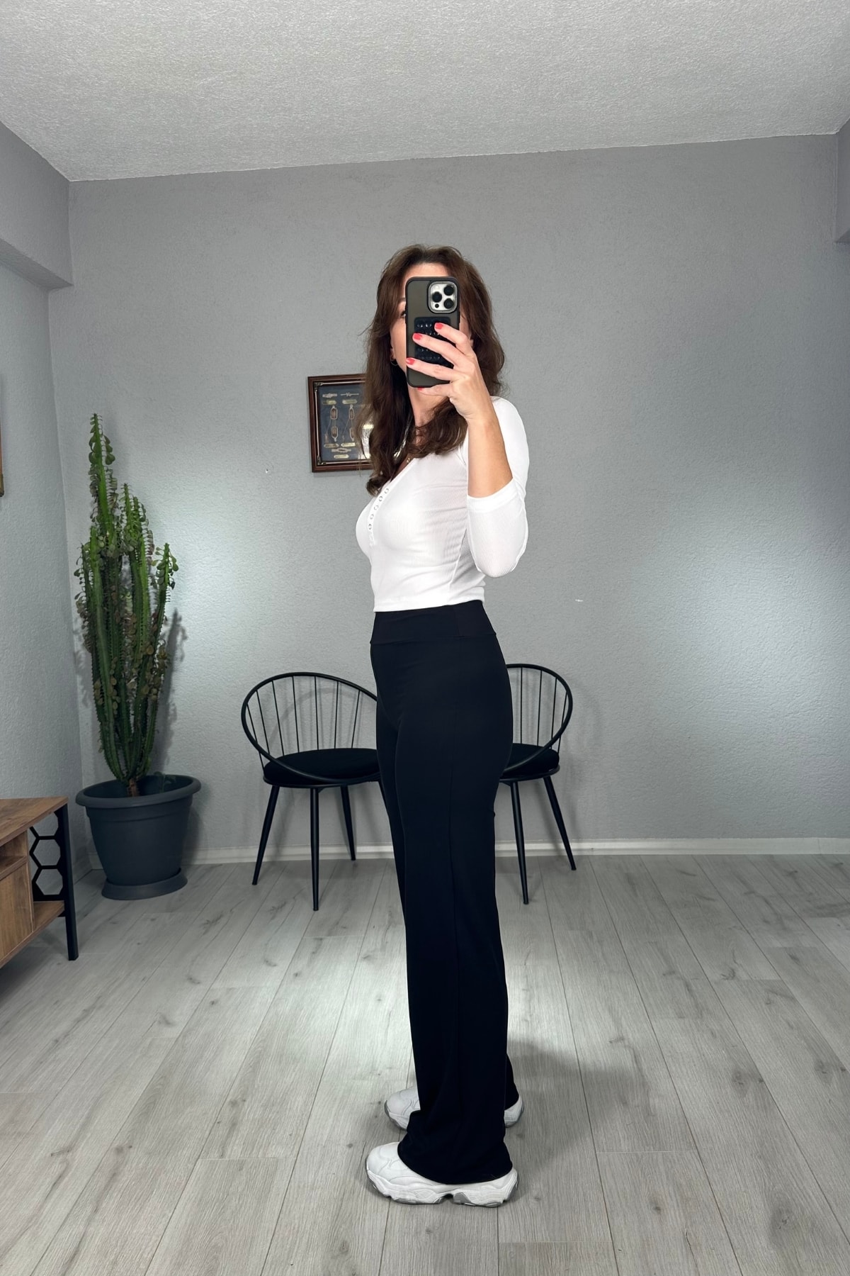 Oysh İçi Şardonlu Tayt Pantolon