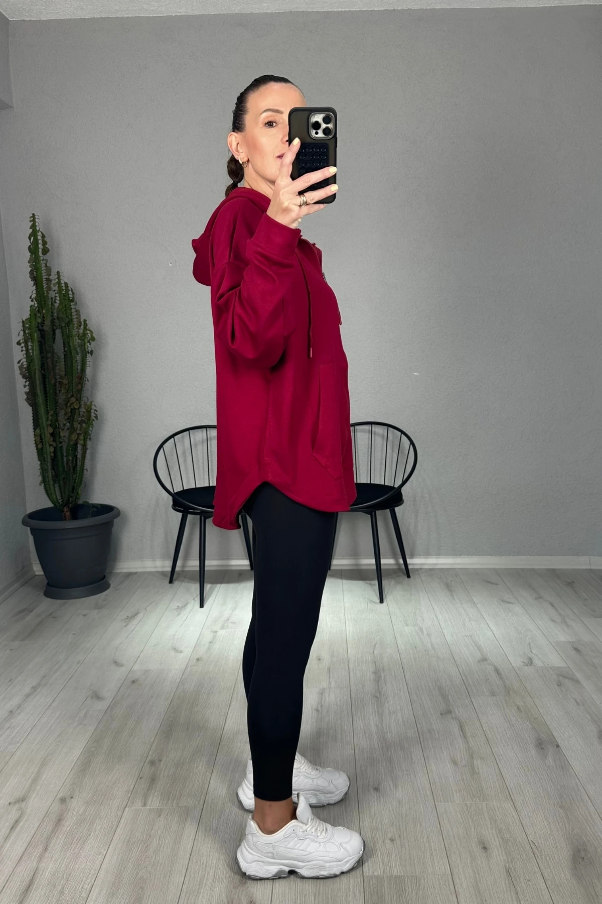 MYS Oversize Kapşonlu Sweatshirt