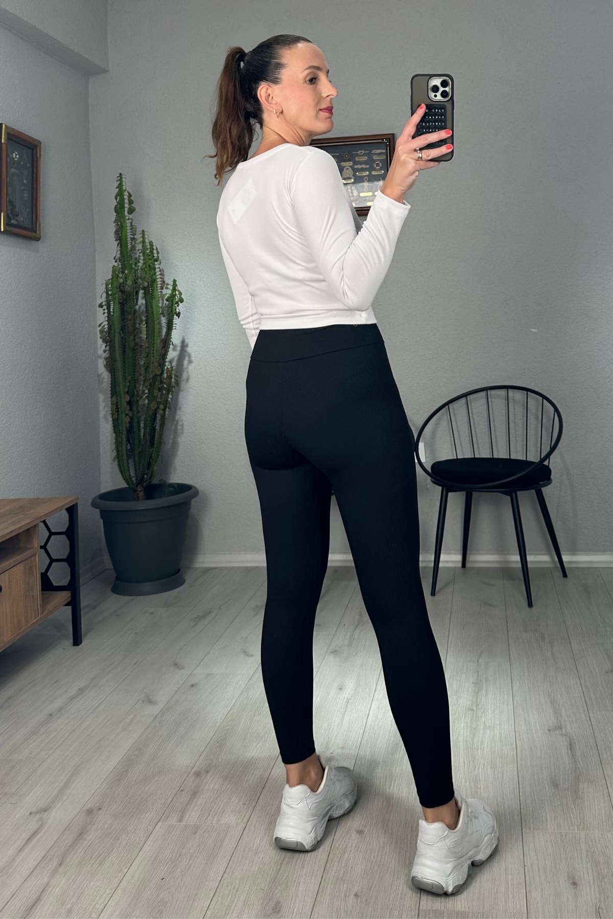 İçi Şardonlu Fitilli Tayt 