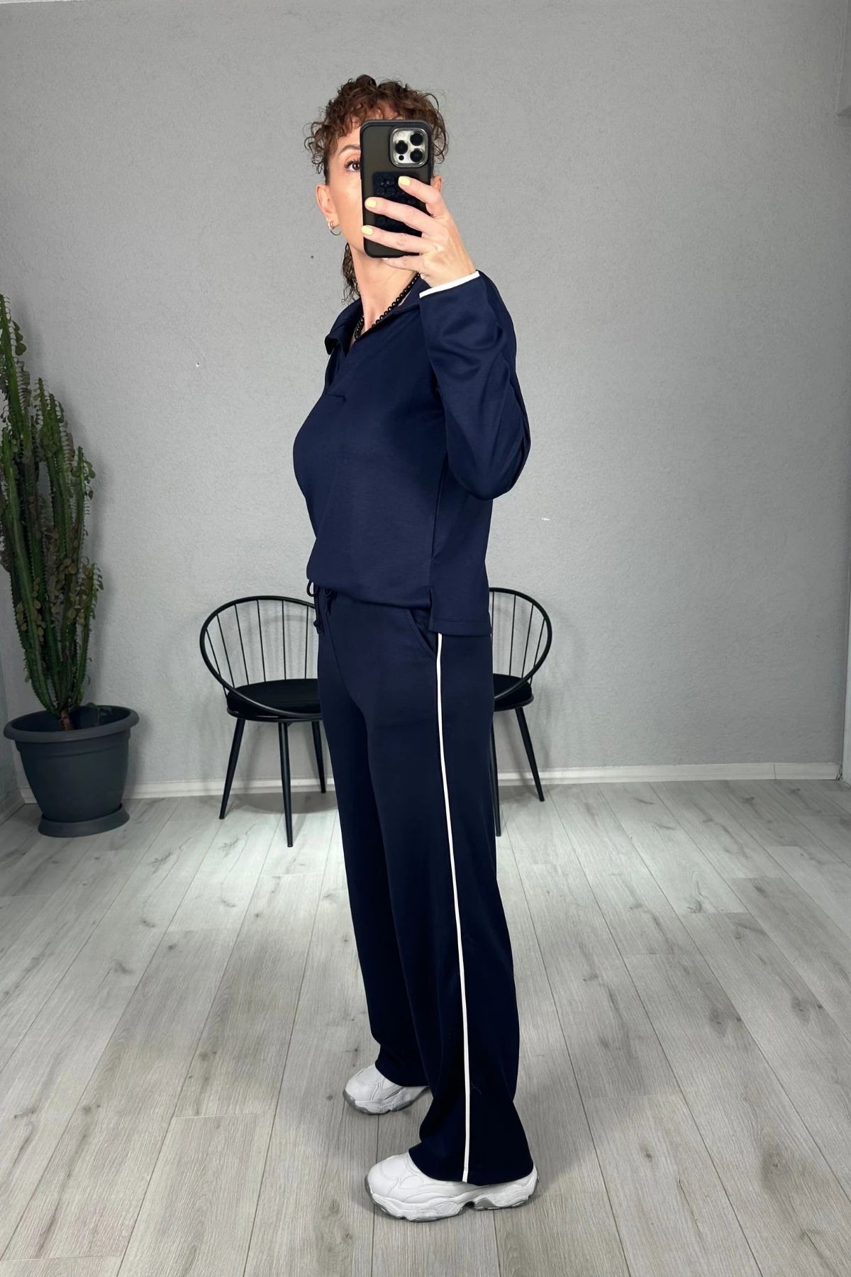 Modal Polo Yaka Eşofman Takım