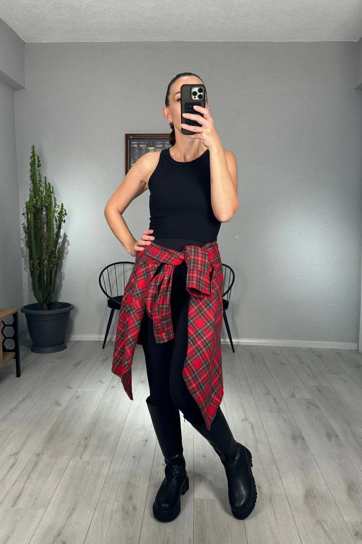 Oversize Oduncu Gömlek 