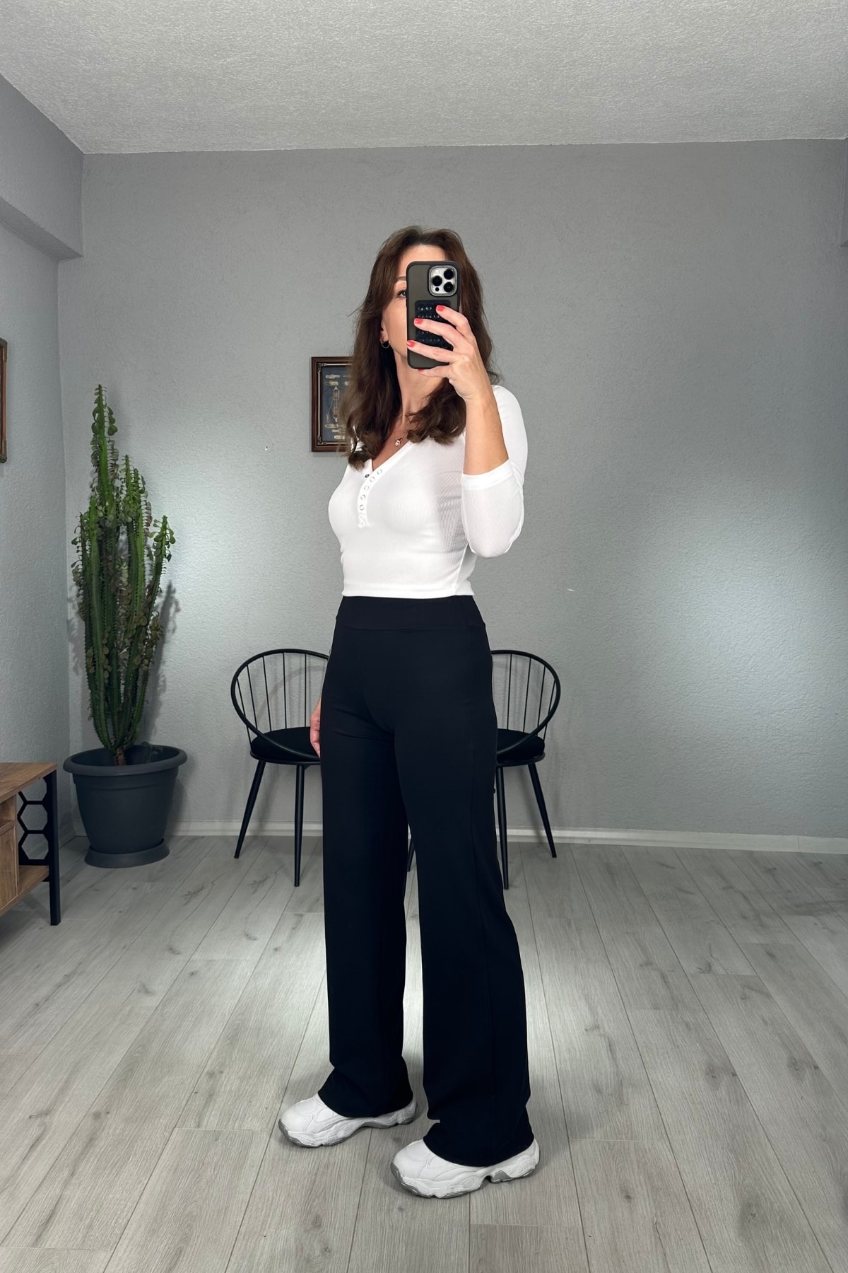 Oysh İçi Şardonlu Tayt Pantolon