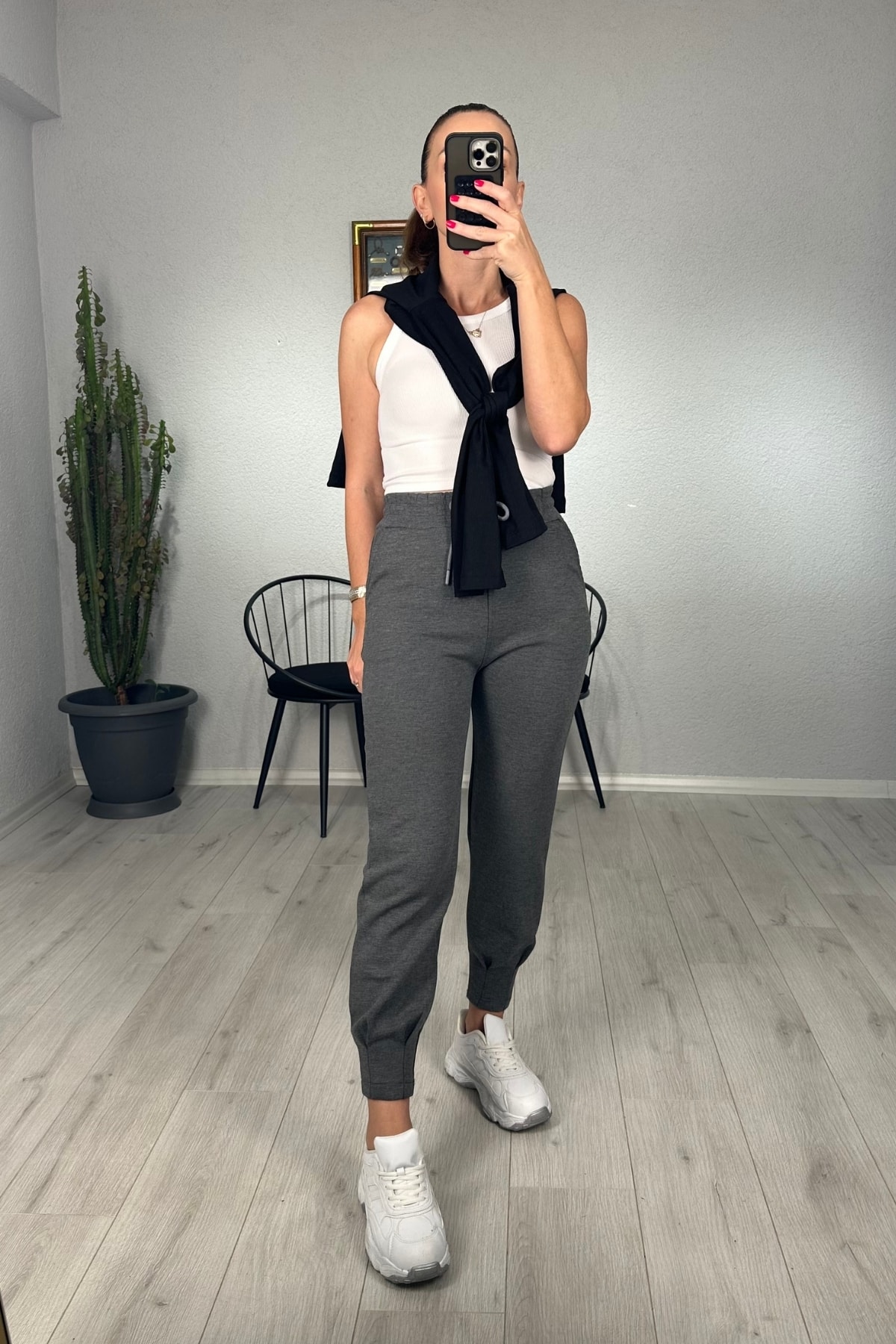 Paça Pensli Eşofman Altı 