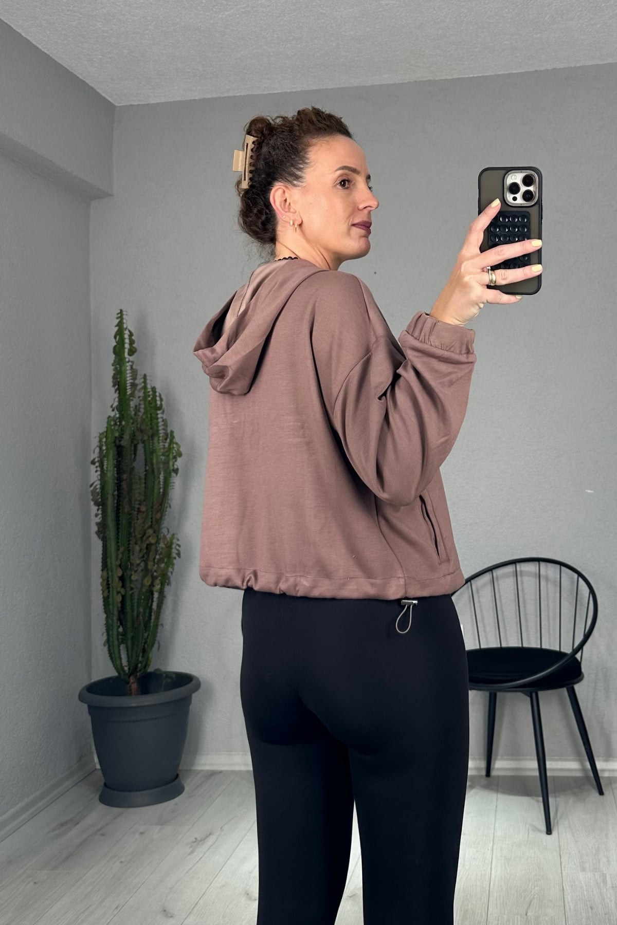 Modal Kanguru Cepli Sweatshirt