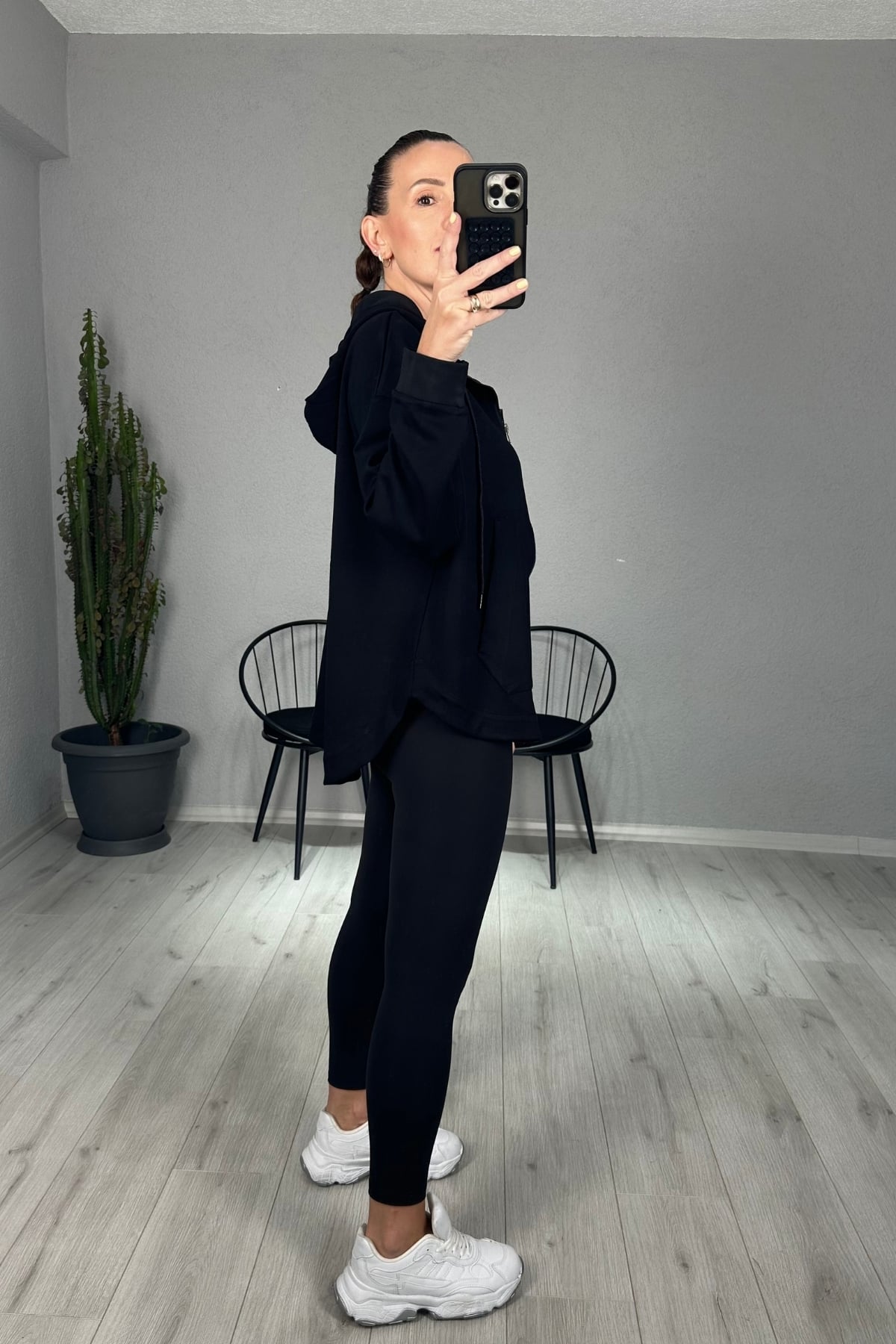 MYS Oversize Kapşonlu Sweatshirt