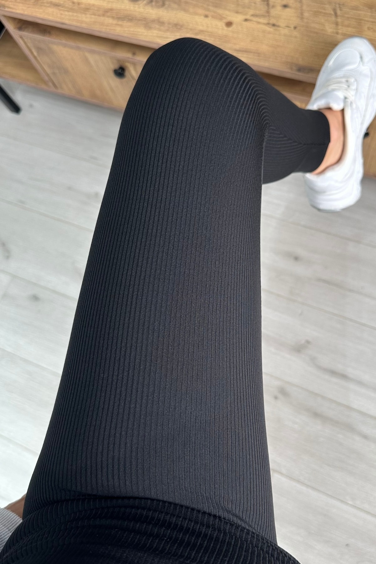 İçi Şardonlu Fitilli Tayt 