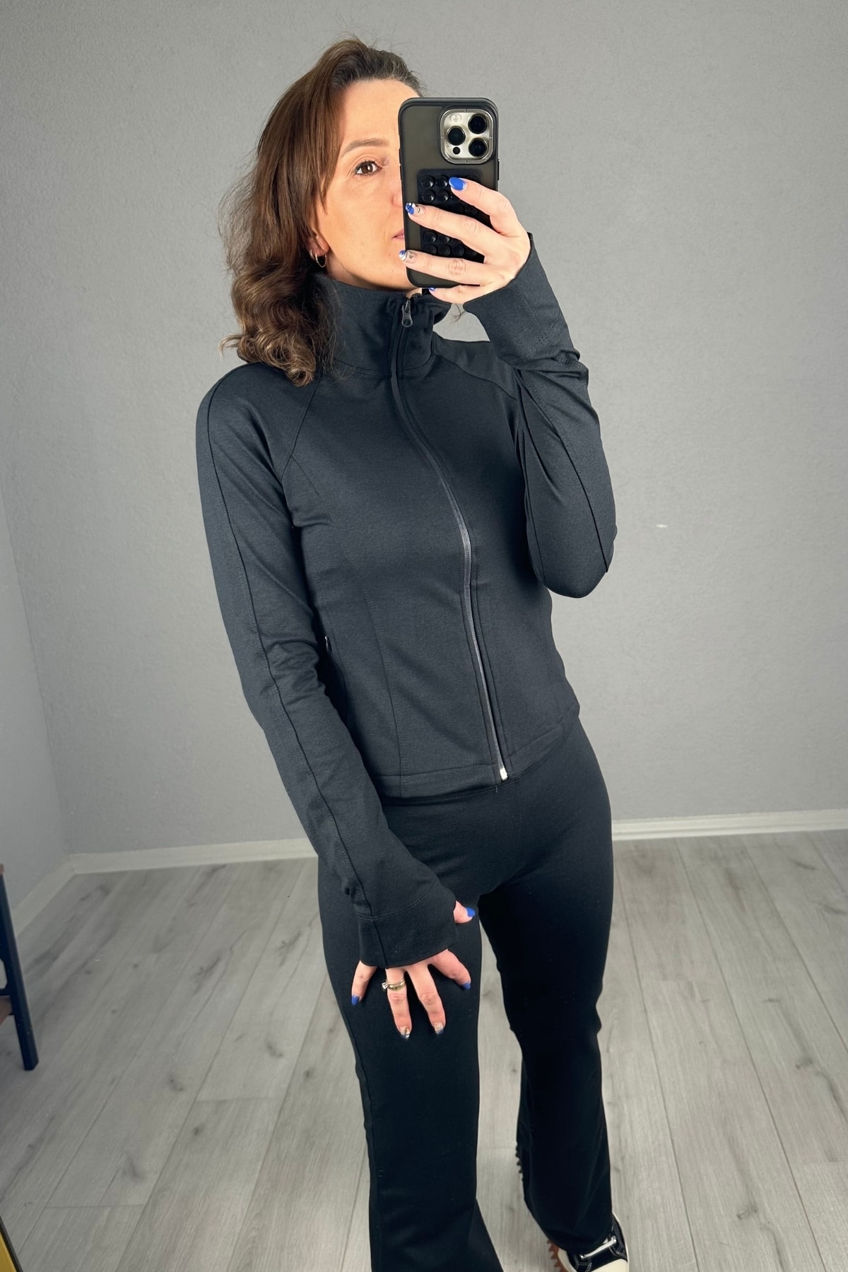 Rose Oysh İspanyol Tayt Ve Sweatshirt Takım 