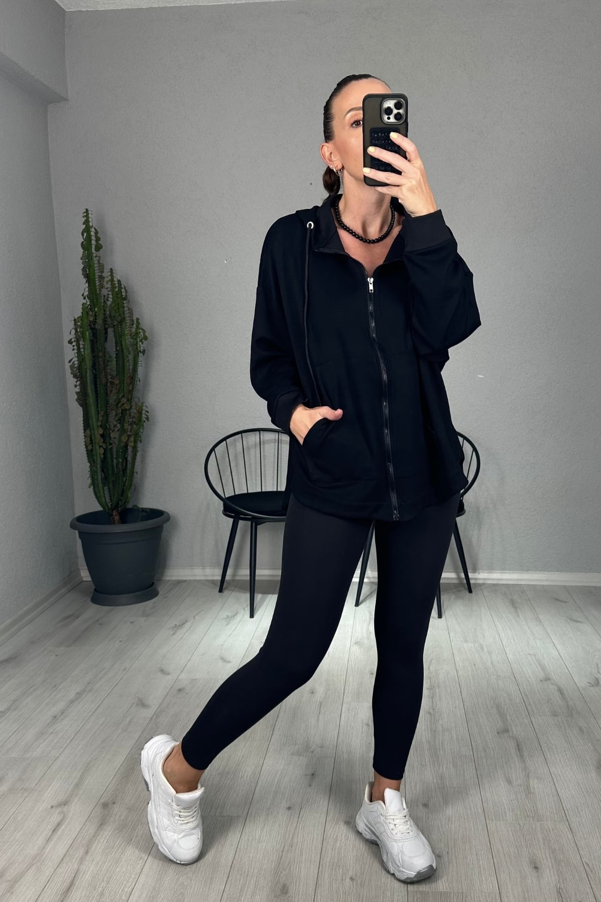 MYS Oversize Kapşonlu Sweatshirt