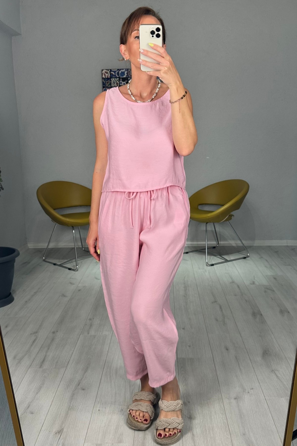 Modal Kumaş Atlet Pantolon Takım