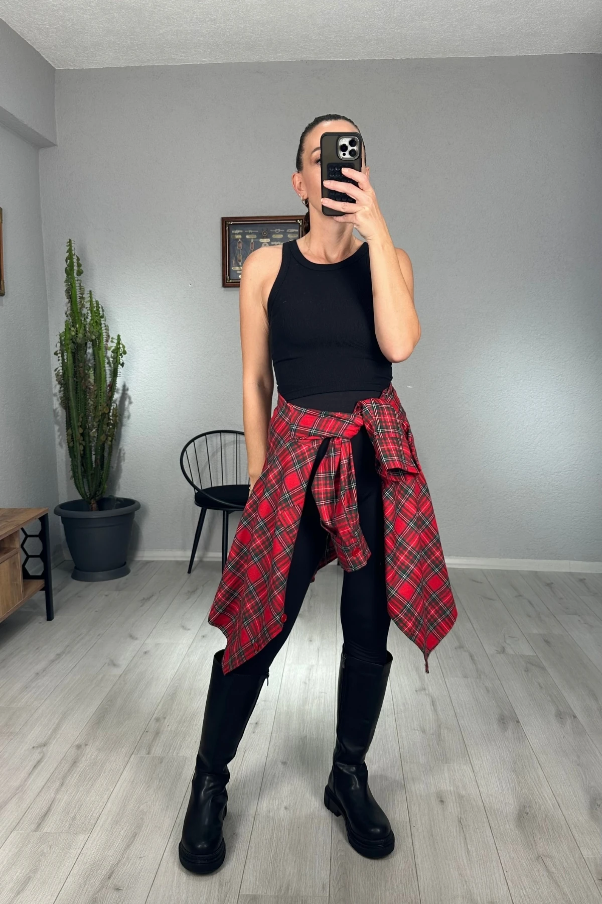 Oversize Oduncu Gömlek 