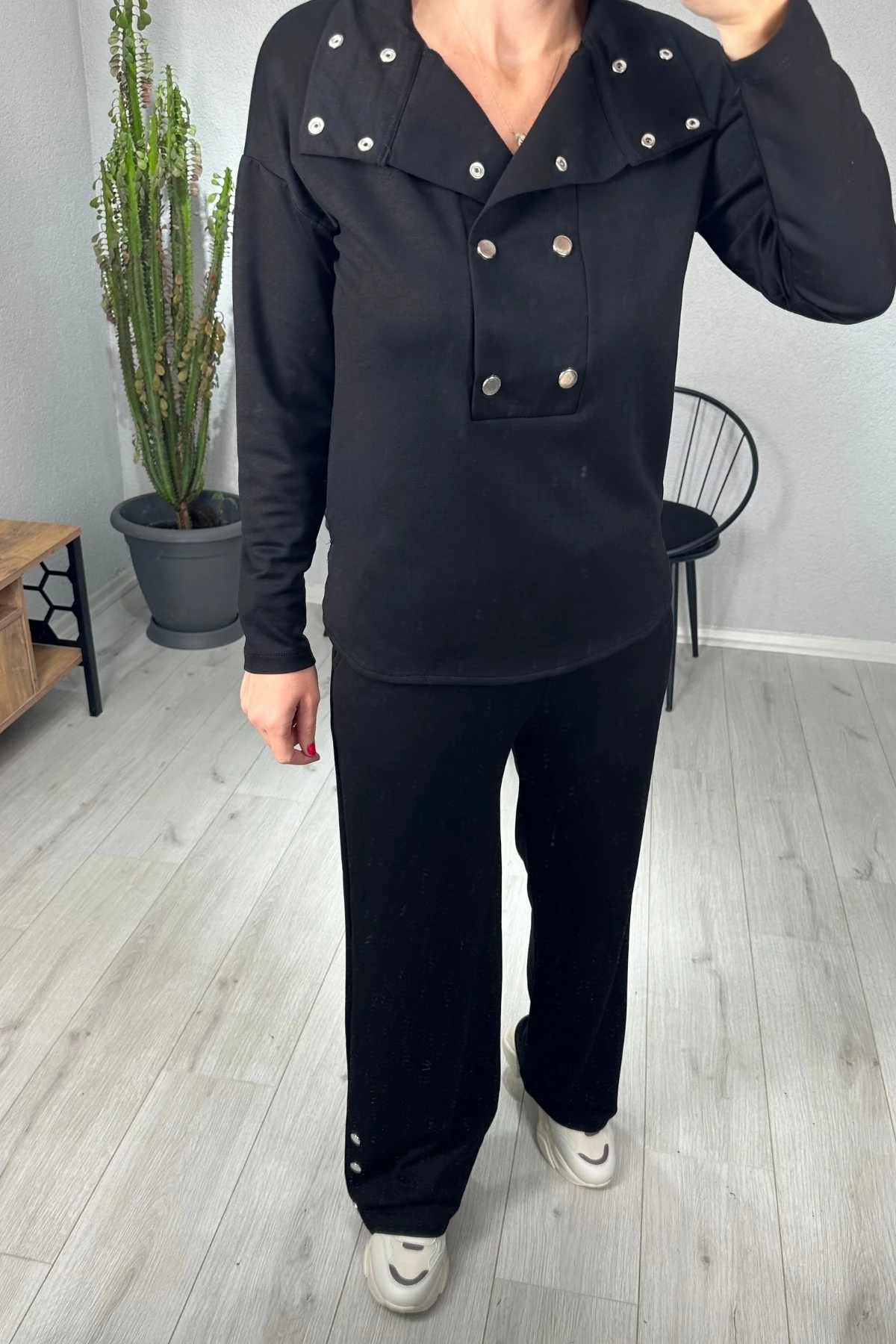 Çıtçıtlı Modal Takım