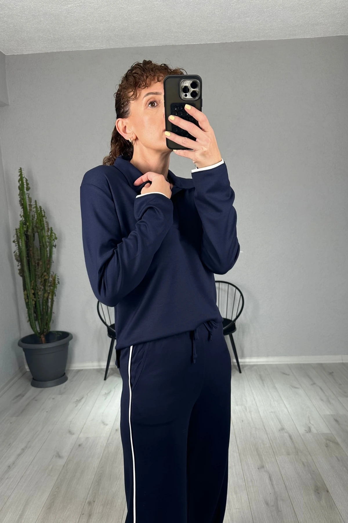 Modal Polo Yaka Eşofman Takım