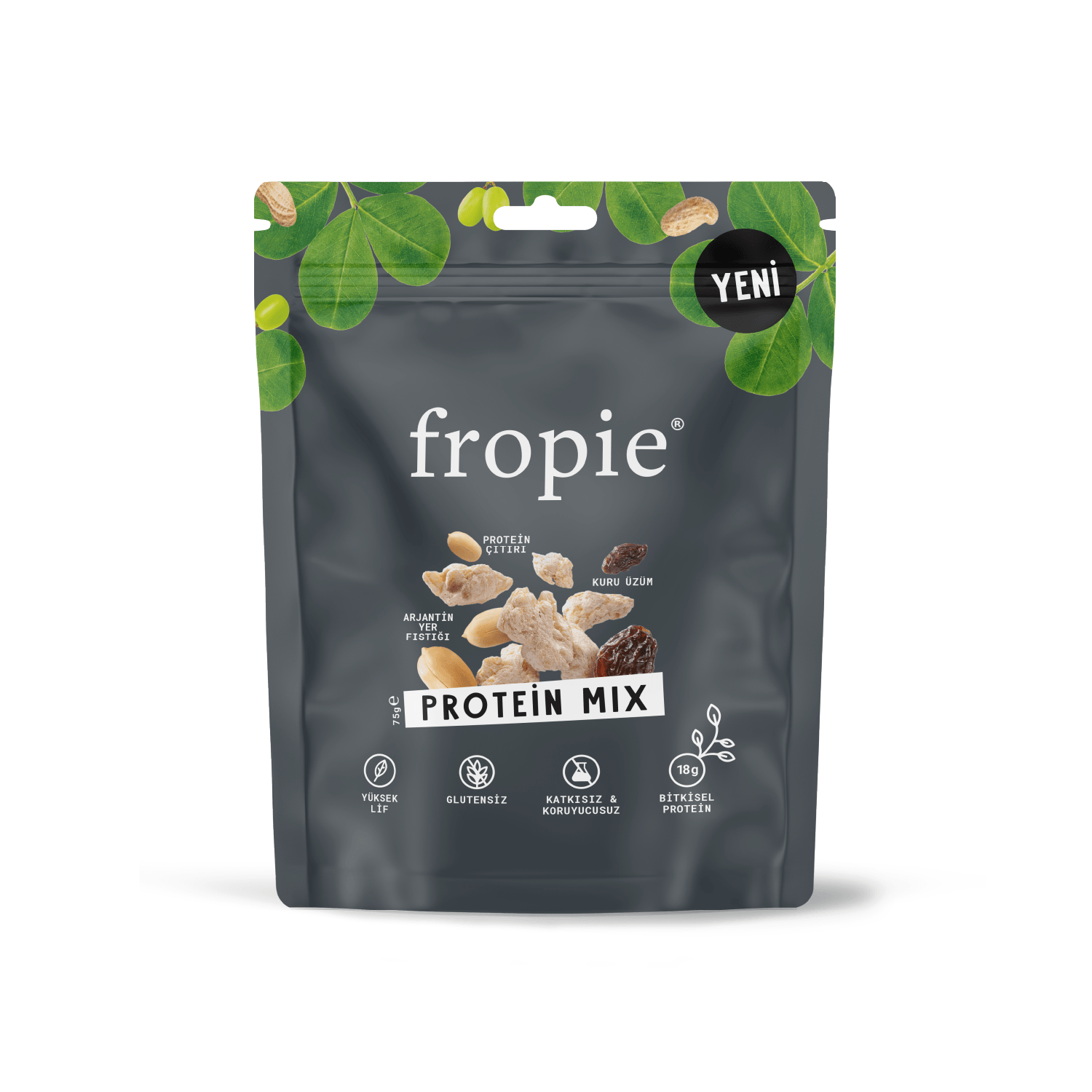 Toptan - Karışık Kuruyemiş - Protein Mix 75 gr 12 Adet