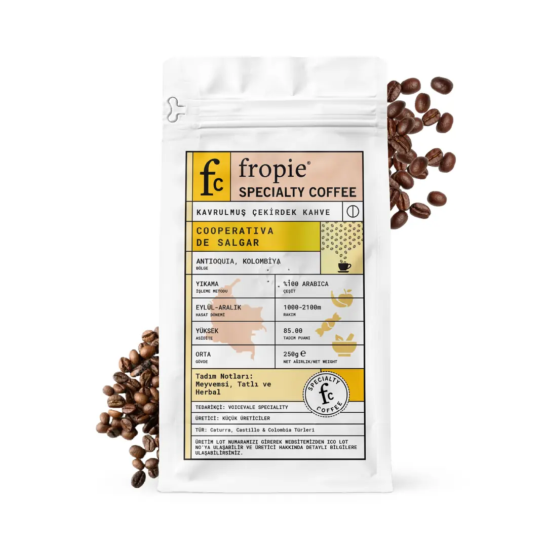Çekirdek Kahve 250gr Kolombiya