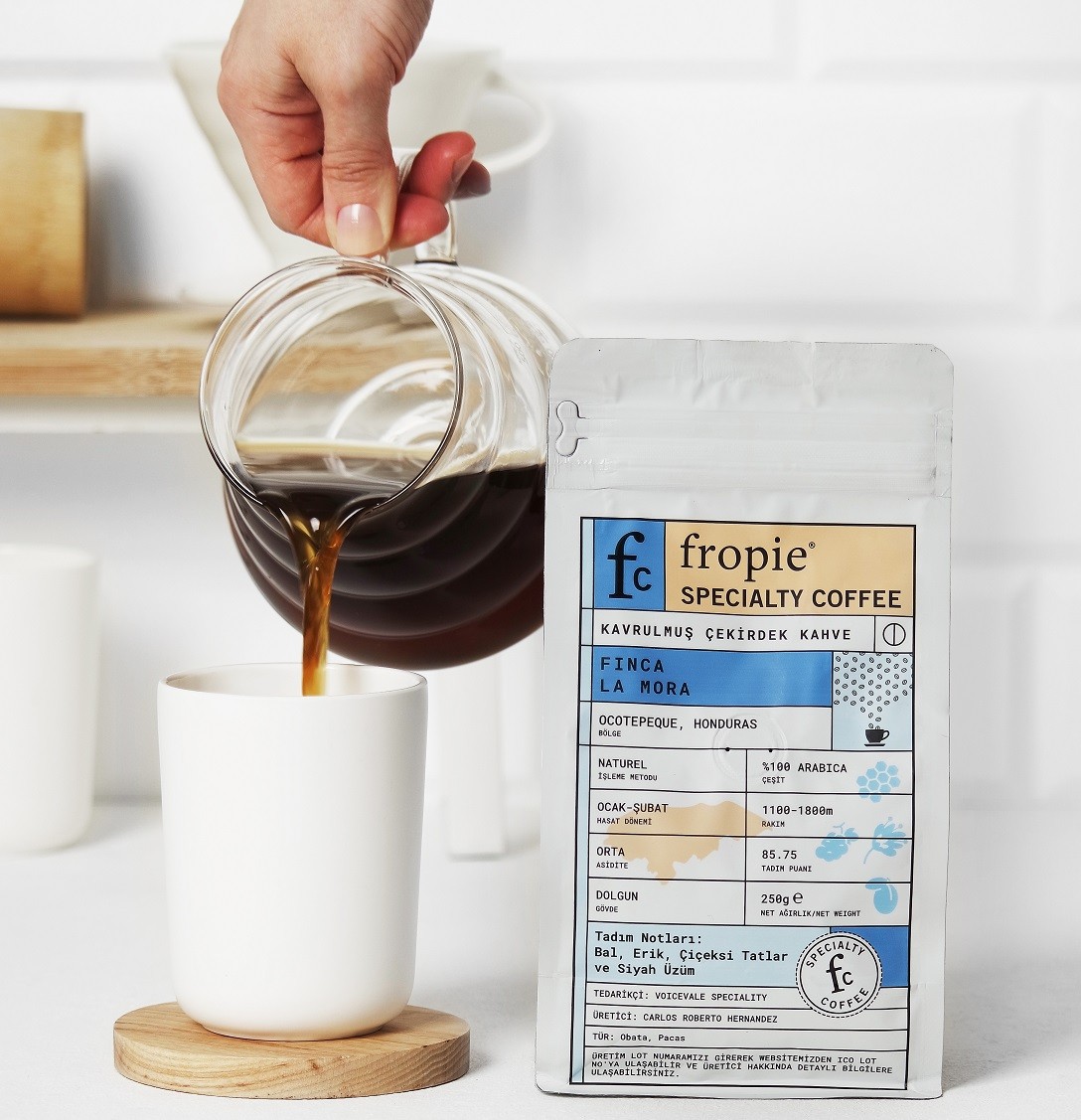 Toptan - Çekirdek Kahve 250gr - Honduras