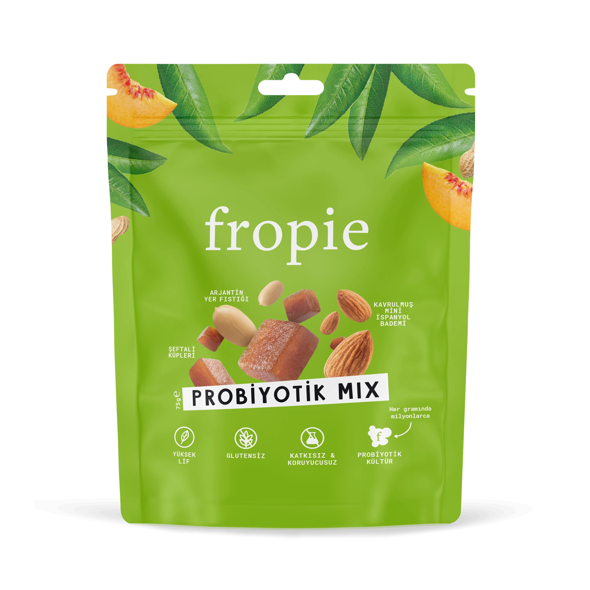 Toptan 12 Adet - Karışık Kuruyemiş - Probiyotik Mix 75 gr