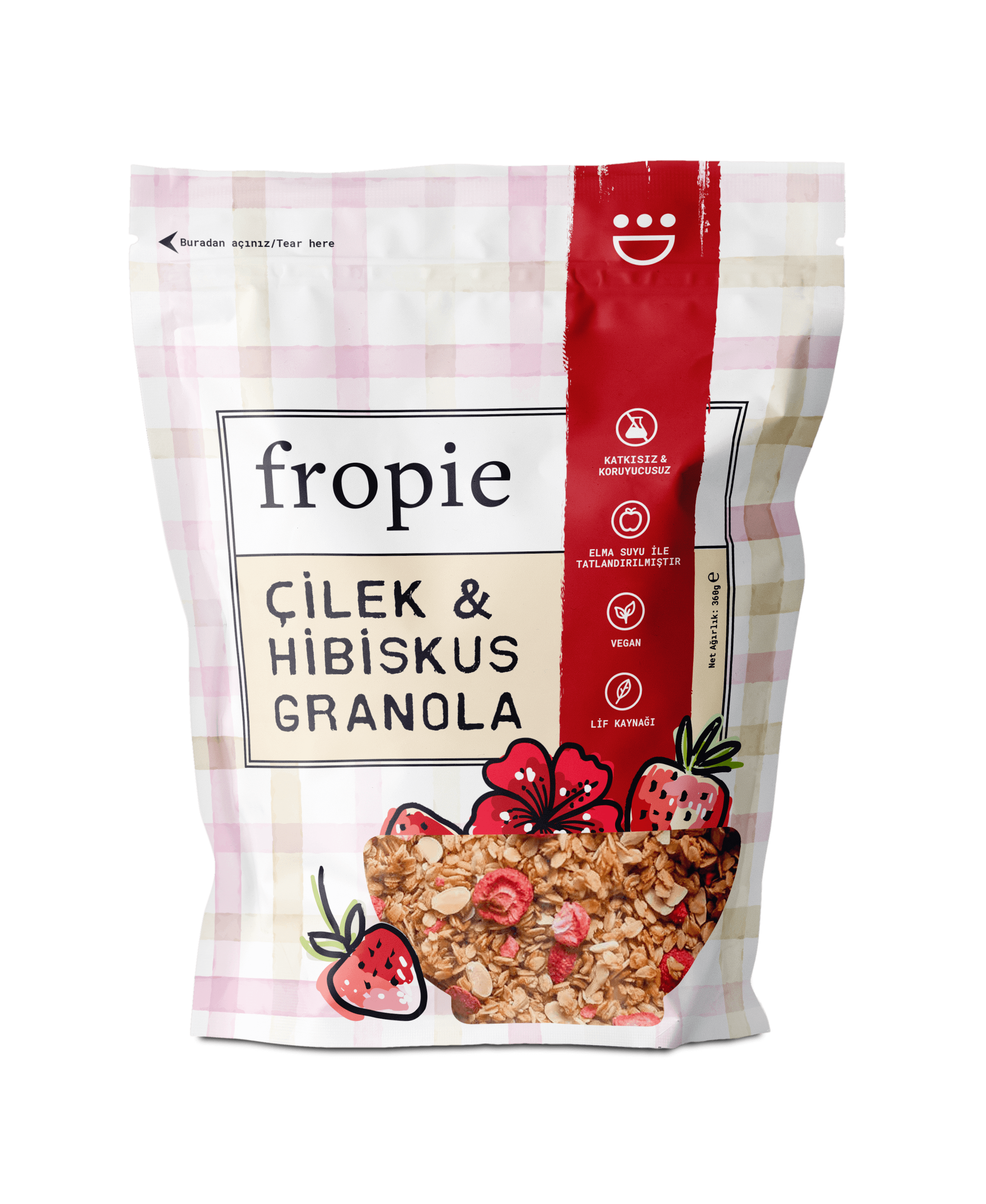 Fropie Premium 3'lü Granola Seti