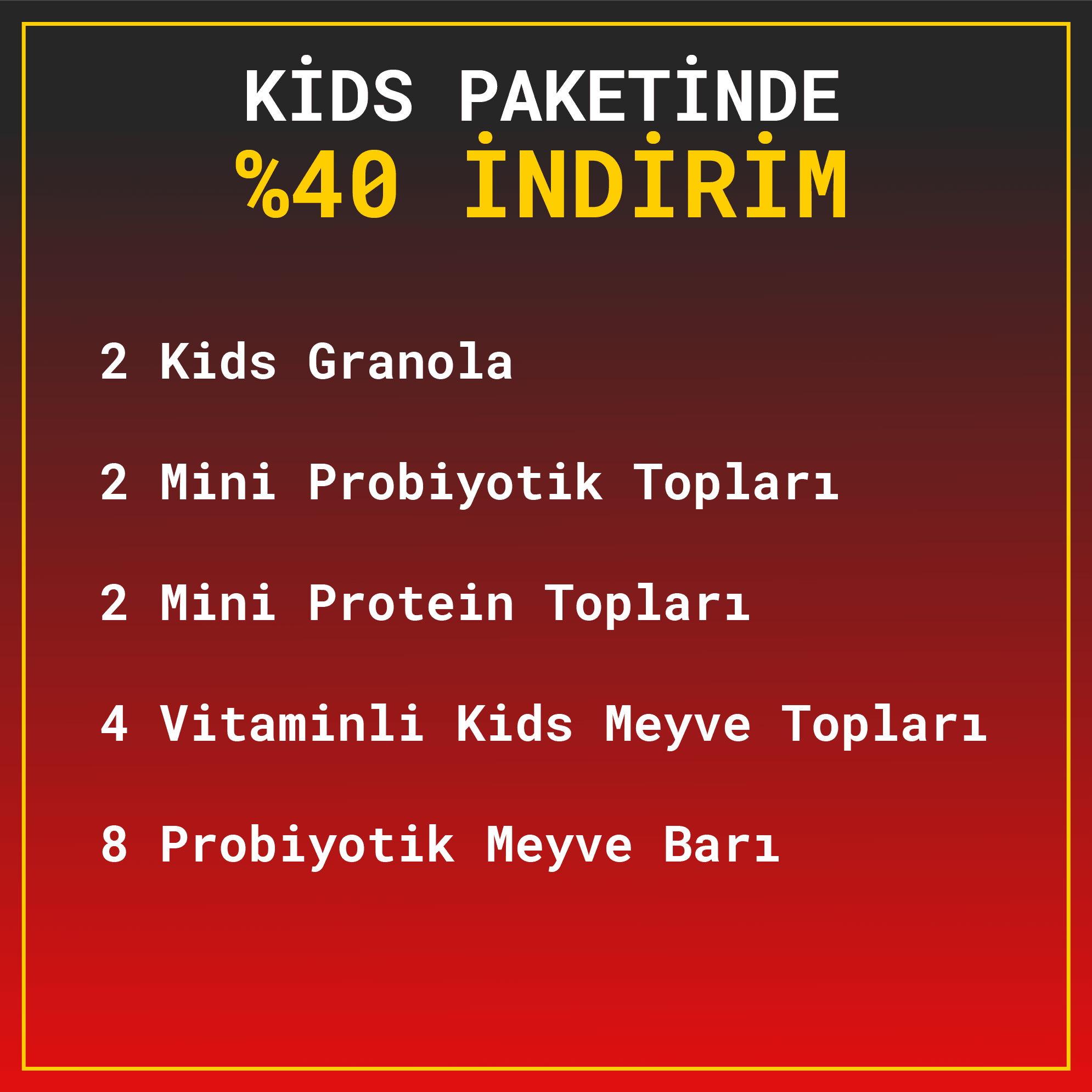 Black Friday Kids Paketi