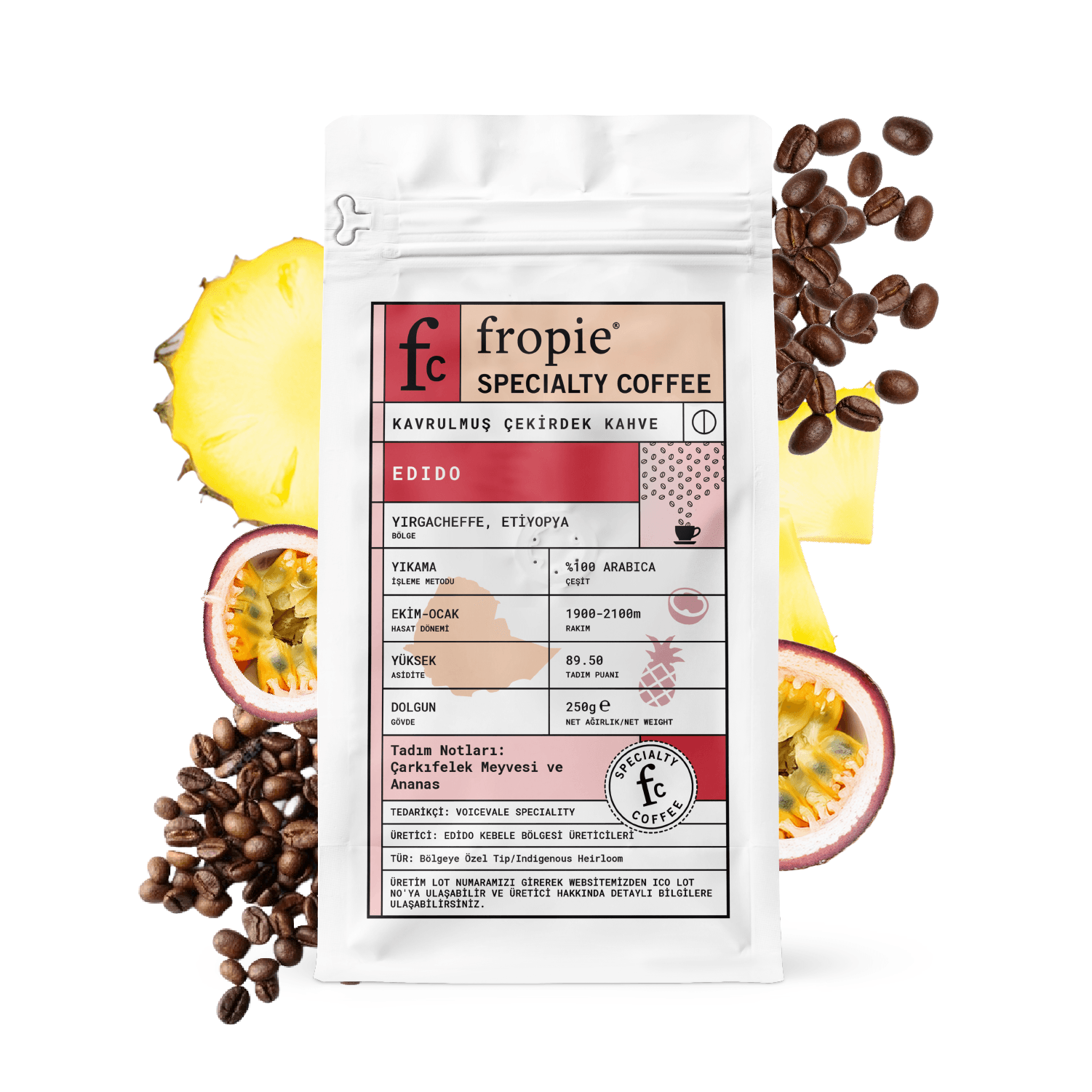 Toptan - Çekirdek Kahve 250gr - Etiyopya